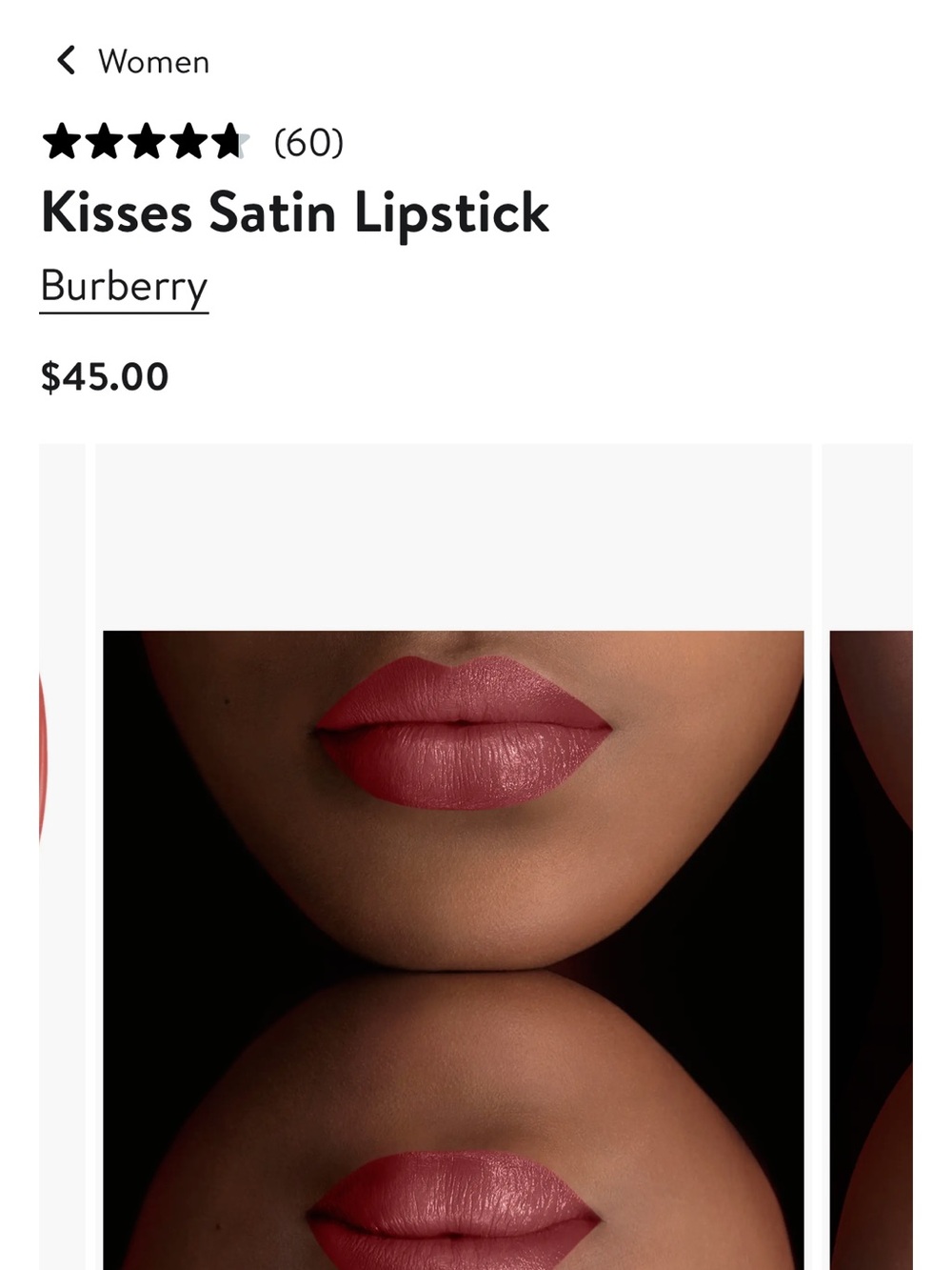 Burberry Kisses Satin lipstick in Sepia - Picture 3 of 6